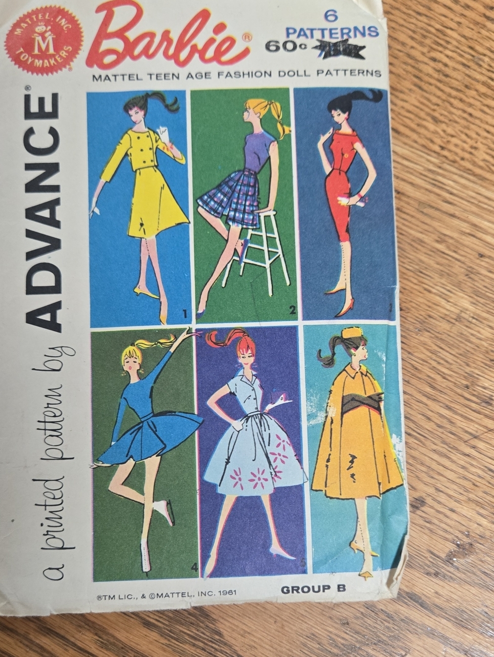 Barbie PATTERNS..VINTAGE.